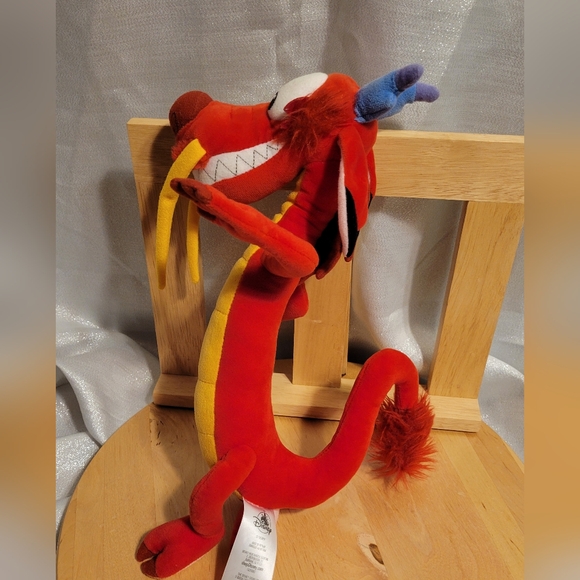 Original Disney Store Mulan Mushu Dragon Plush Stuffed Animal - Picture 14 of 14